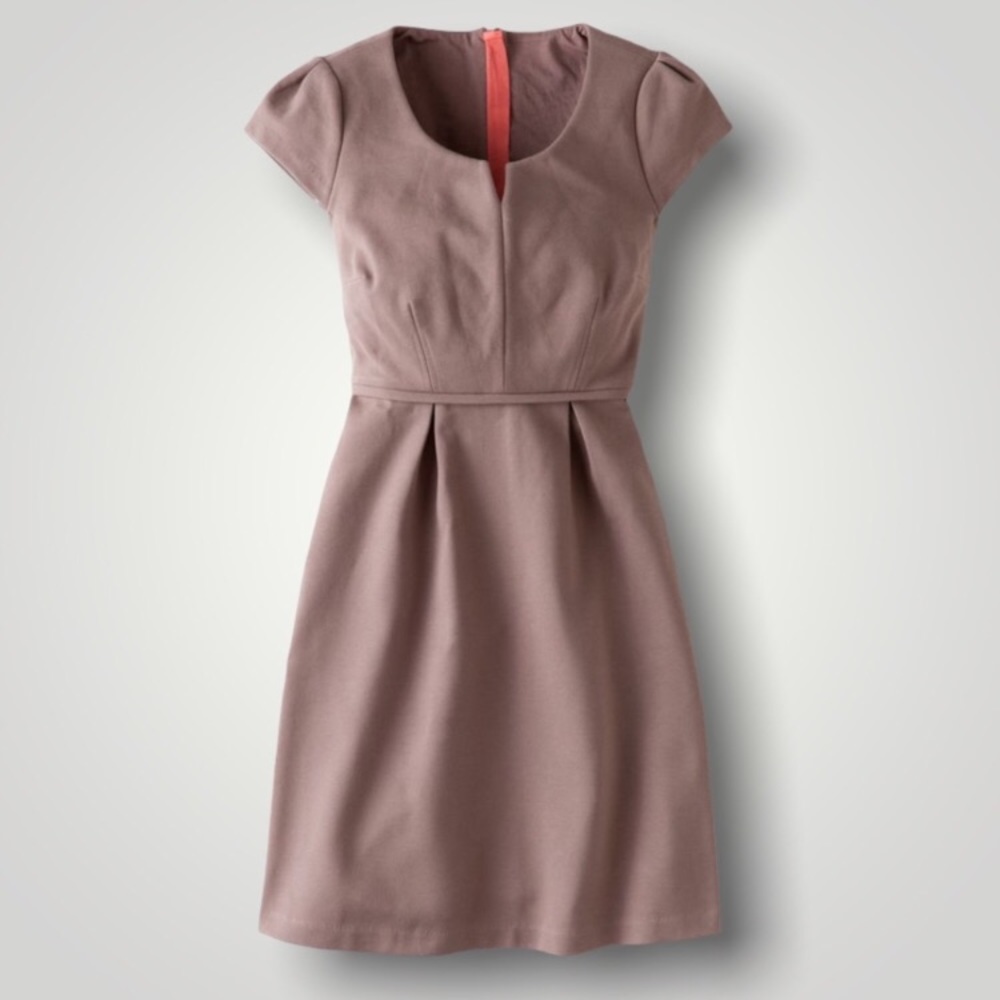 BODEN | Miranda Dress Pique Ponte Knit Material